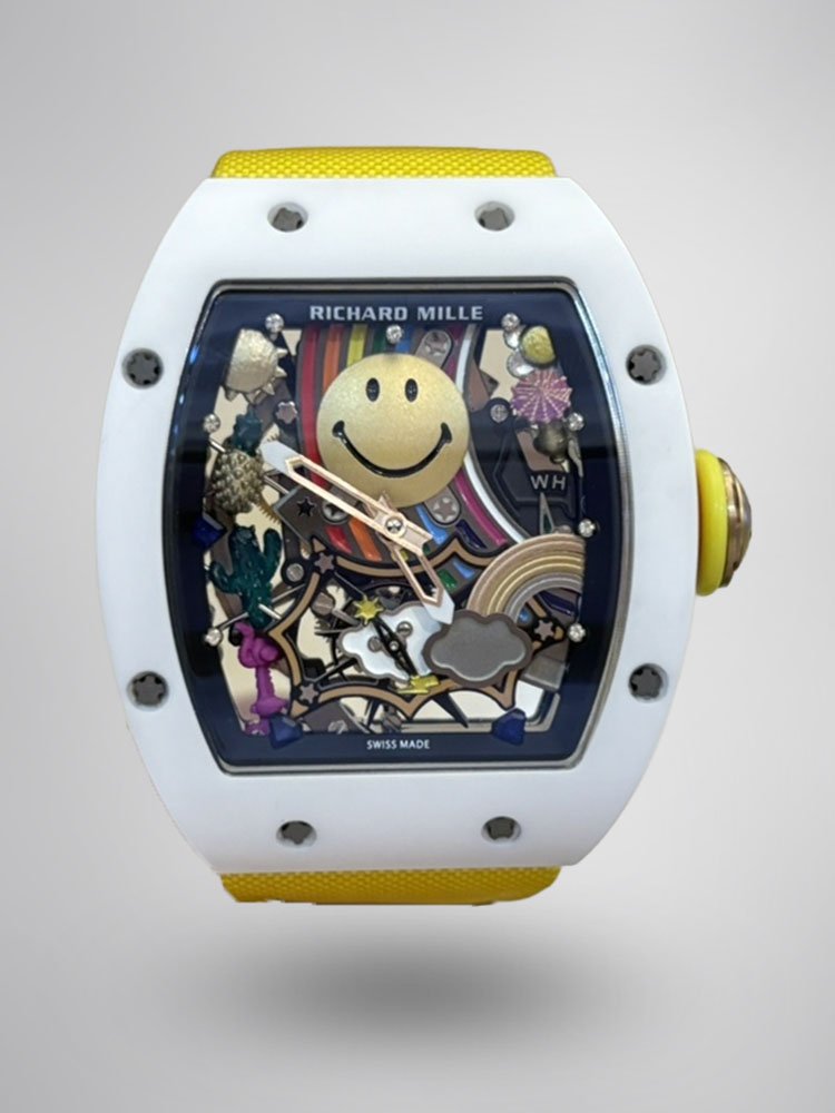 1147004f71b00b02803e6e0c515c1289.jpg Replica Richard Mille RM 88 Smiley Super Clone Watch – Swiss Automatic Tourbillon, Openworked Dial - Image 1