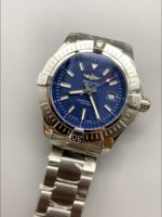Breitling Avenger 43 Automatic Blue Dial Steel Strap (1:1Super Clone) - Image 3