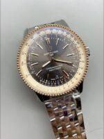 Breitling Navitimer 1 Automatic Watch in Grey Dial – Steel Strap(1:1Super Clone) - Image 3