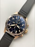 IWC Pilot’s IW388306 Chronograph 41 Mercedes-AMG Pertonas F1 Rubber Watch(1:1Super Clone) - Image 4