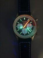 Breitling Top Time B01 Deus Edition Black Dial Leather Strap(1;1Super Clone) - Image 8
