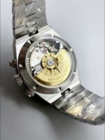 Vacheron Constantin Overseas Chronograph White Dial – Stainless Steel Strap(1:1Super Clone) - Image 5