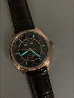 Vacheron Constantin Fiftysix Edition Rose Gold Watch 904L Steel Black Dial(1:1Super Clone) - Image 9