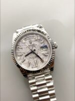 Rolex Day Date Presidential 904L Steel 40MM – Grey Dial (1:1Super Clone) - Image 3