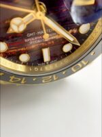 Rolex GMT-Master II Tiger Eye Dial Gold and Steel Bracelet (1:1 Super Clone) - Image 5