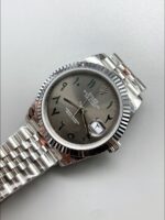 Rolex Datejust M126300 41MM ETA3235 Grey Arabic Dial – 904L Steel Casing(1:1Super Clone) - Image 3