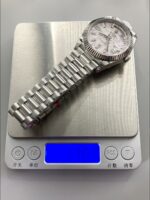 Rolex Day Date Presidential 904L Steel 40MM – Grey Dial (1:1Super Clone) - Image 8