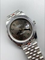 Rolex Datejust M126300 41MM ETA3235 Grey Arabic Dial – 904L Steel Casing(1:1Super Clone) - Image 2
