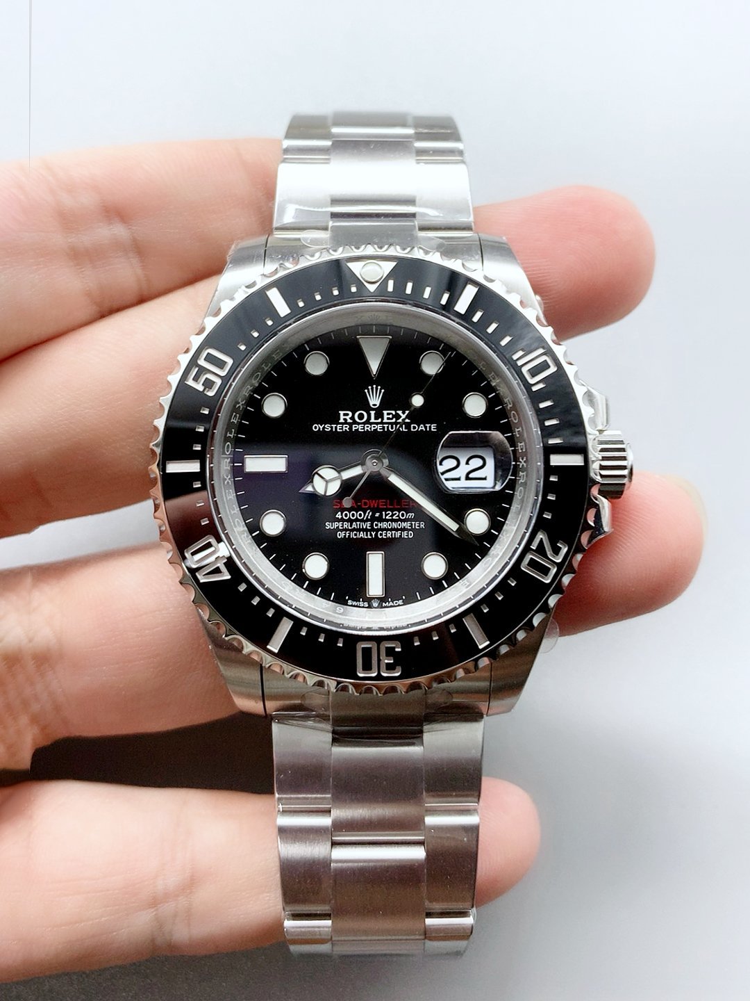 Rolex Sea-Dweller REF# 126600 72 Hours Power 904L Steel 43MM（1:1Super Clone）