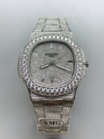 Patek Philippe Nautilus 5711/A 904L Steel Diamonds Casing(1:1Super Clone)