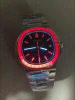 Patek Philippe Nautilus 5711 Black Dial 904L Steel with Rubies Bezel(1:1Super Clone) - Image 10