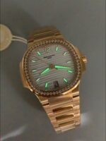 Patek Philippe Nautilus 7118R 35MM Rose Gold White Dial(1:1Super Clone) - Image 9
