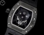 Richard Mille RM52-01 Replica Skull Tourbillon Carbon Fiber Camouflage - Image 4