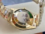 1:1 super clone Day Date Rolex Weekly Journal 18K Gold Plated counter weight - Image 9