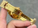 1:1 super clone Day Date Rolex Weekly Journal 18K Yellow Gold Plated counter weight - Image 9