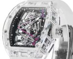 Replica RM 38-02 Crystal Pink Skeleton Tourbillon Swiss Movement AAAAA Quality - Image 3