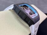 Replica Richard Mille RM055 Limited Edition Abu Dhabi Yas Marina Circuit Swiss Movement Carbon Fiber Skeleton Watch - Image 4