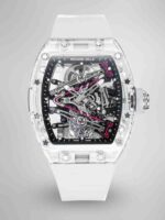 Replica RM 38-02 Crystal Pink Skeleton Tourbillon Swiss Movement AAAAA Quality