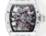 Replica RM 38-02 Crystal Pink Skeleton Tourbillon Swiss Movement AAAAA Quality - Image 4