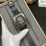 Luxury Best Richard Mille RM 40-01 Replica McLaren Speedtail – Water-Drop Case, Black Rubber Strap, Swiss Movement - Image 4