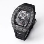 Replica Swiss RM055 Carbon Fiber Replica Watch – Skeleton Design - Image 2