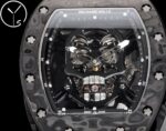 Richard Mille RM52-01 Replica Skull Tourbillon Carbon Fiber Camouflage - Image 8