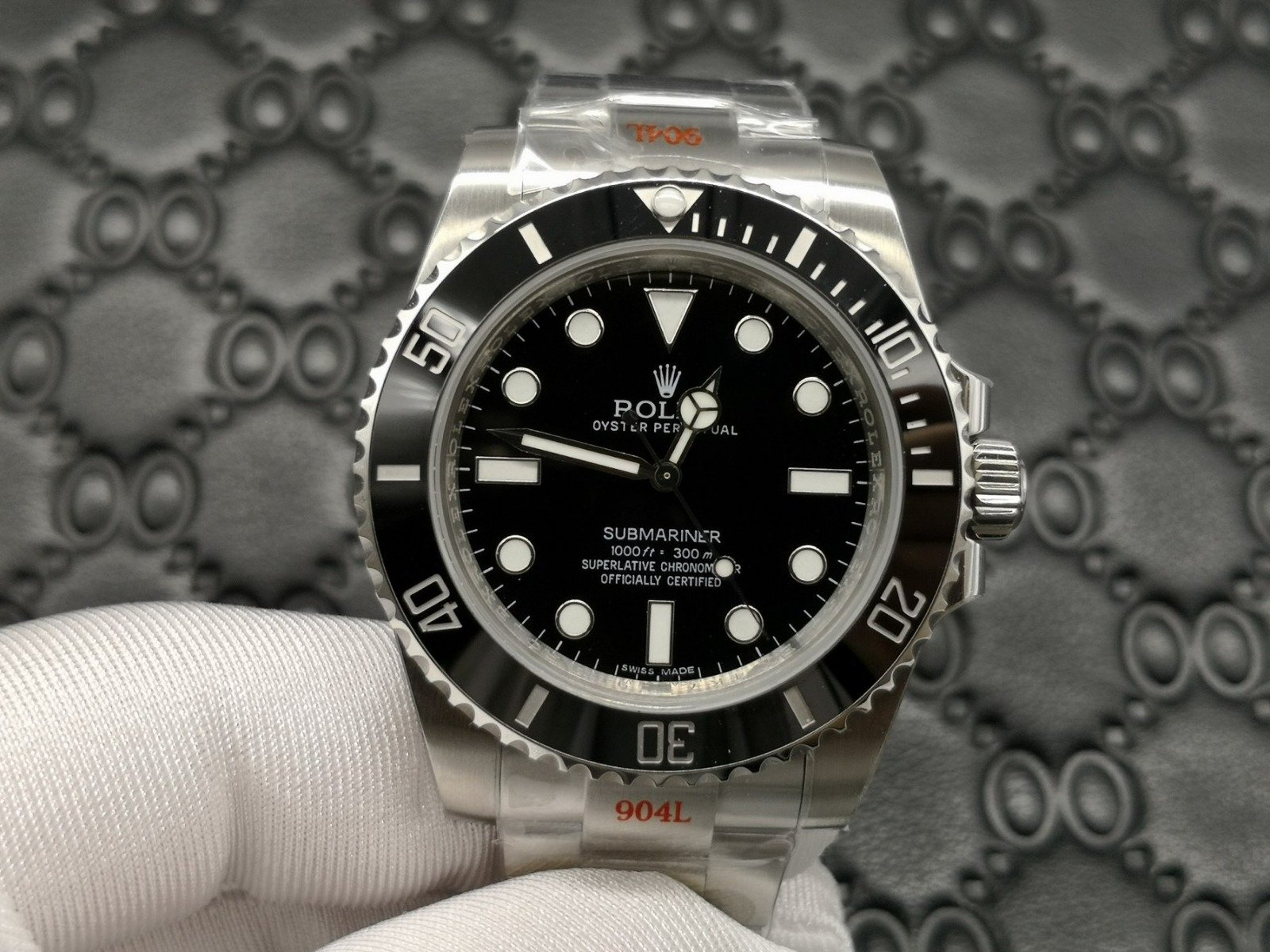 Rolex Submariner Black Dial Stainless Steel Watch
