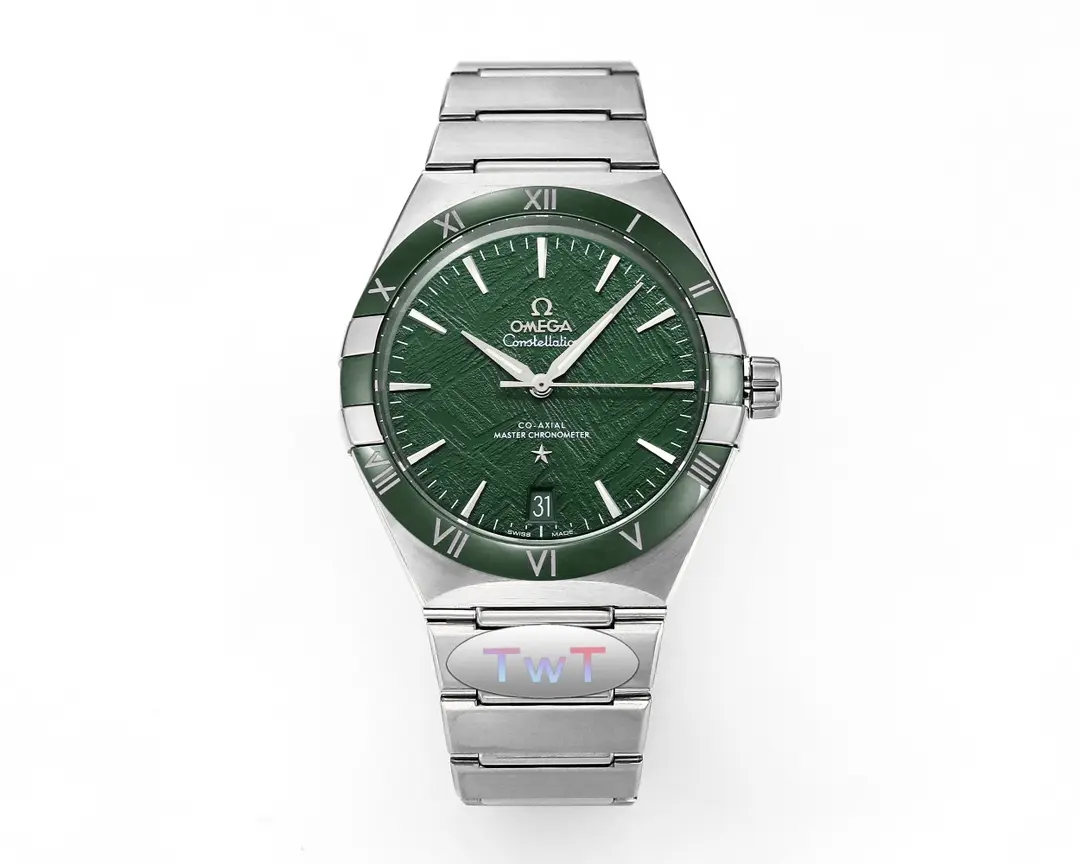 Omega Constellation 41mm Green Ceramic