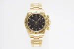 Rolex Daytona 4130 – Gold with Black Dial
