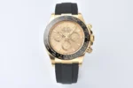 Rolex Daytona 116518 Champagne Dial – Full Gold with Black Rubber Strap