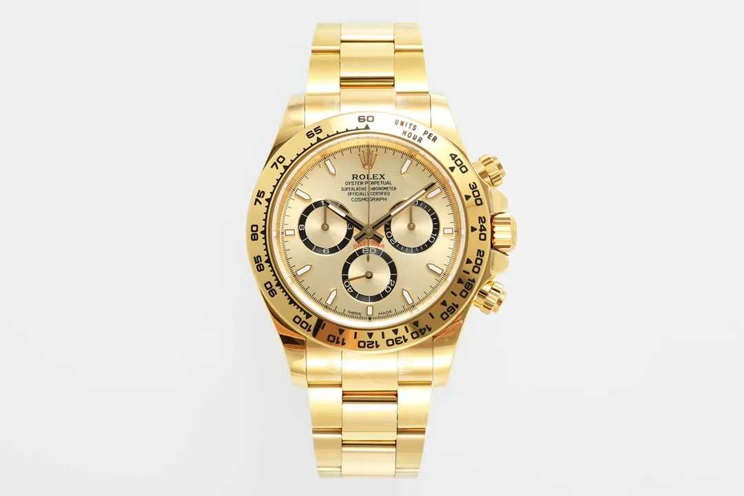 src_0-189.webp Rolex Daytona 60th Anniversary Edition – Gold Chronograph Watch with Ceramic Bezel and Superior - Image 1