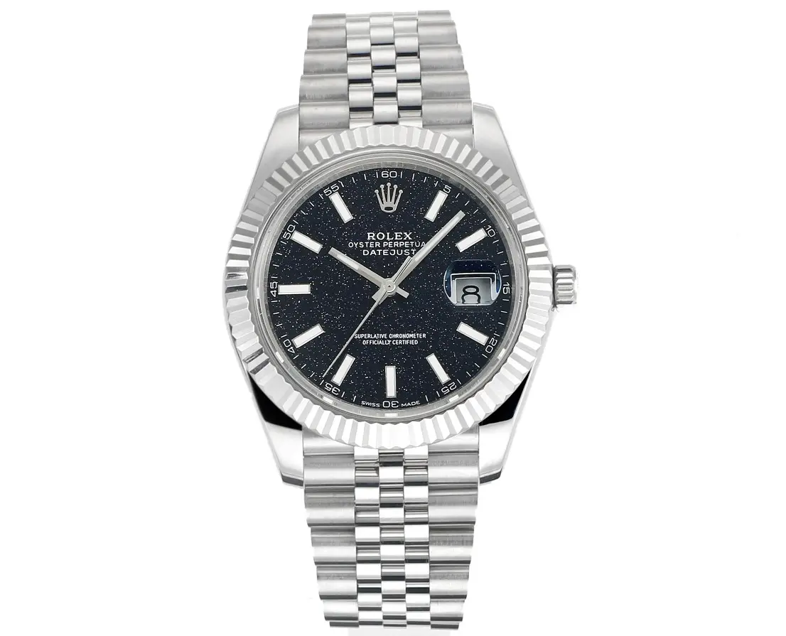 Rolex Datejust 41mm Watch – Gold Sandstone Dial, Stainless Steel Jubilee Bracelet