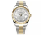 Rolex Datejust Two-Tone Silver Dial with 3235 Movement