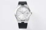 Vacheron Constantin Overseas 4500V Series – Silver Dial with Black Rubber Strap – Luxury Steel – Quality