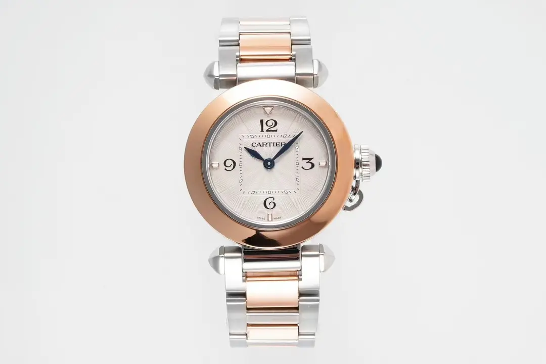 Cartier Pasha de Cartier Watch Rose Gold Stainless Steel