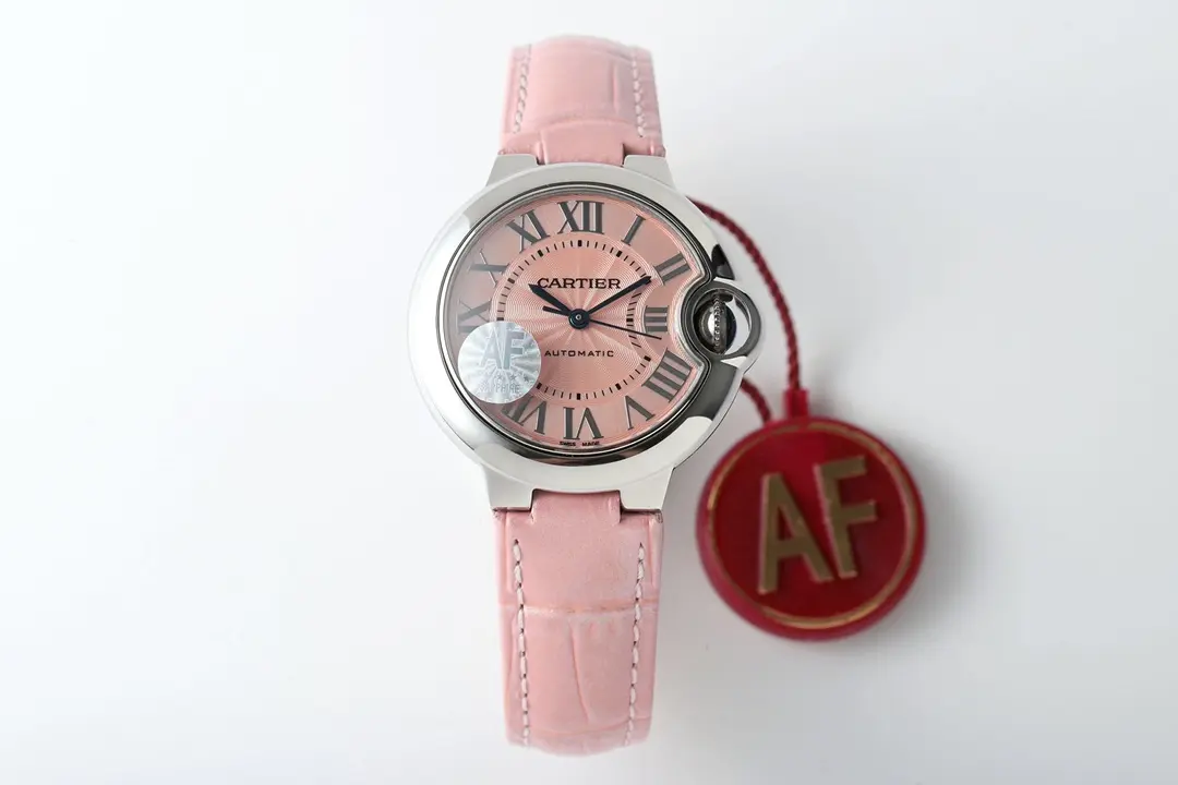 src_0-66.webp Cartier Ballon Bleu 33 Pink Leather - Image 1