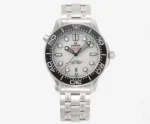 Omega Seamaster Planet Ocean 600m Co-Axial Master Chronometer 42mm Diver’s Watch – Stainless Steel with Black Ceramic Bezel, White Dial by Brand