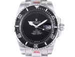 Rolex Submariner PARAKEET – Custom Black Gradient Green Dial, Carbon Fiber Bezel, Stainless Steel - Image 2