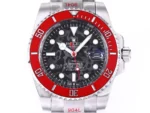 Rolex Submariner PARAKEET – Custom Black Gradient Green Dial with Red Bezel – 904L Stainless Steel by Official Store - Image 3