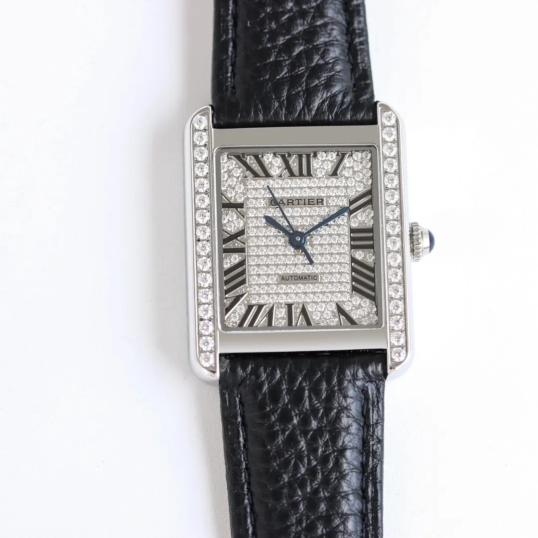src_2-33.webp Cartier Tank MK3 Black Leather - Image 1