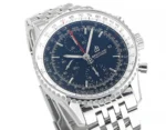 Breitling Navitimer Chronograph Blue Dial Steel - Image 3