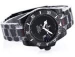 Rolex Submariner PARAKEET – Black Custom Carbon Fiber Bezel, Gradient Green Dial - Image 4