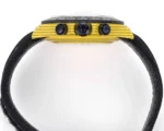 Rolex Daytona Carbon Fiber Night Glow Case Watch – Yellow with Black Strap - Image 5