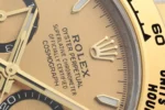 Rolex Daytona with Black Enamel Dial and Moissanite Stones - Image 5