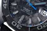 TAG Heuer – Black with Blue Stitching, Casual & Formal Style, 100m Waterproof, SW200 Movement - Image 9