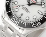 Omega Seamaster Planet Ocean 600m Co-Axial Master Chronometer 42mm Diver’s Watch – Stainless Steel with Black Ceramic Bezel, White Dial by Brand - Image 5