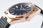 Vacheron Constantin Overseas 4500V Series – Rose Gold Case, Blue Dial, Rubber Strap - Image 6