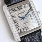 Cartier Tank MK3 Black Leather - Image 2
