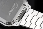 Cartier Santos de Cartier Watch Silver Gold White - Image 2