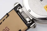 Cartier Pasha de Cartier Watch Silver Black - Image 6